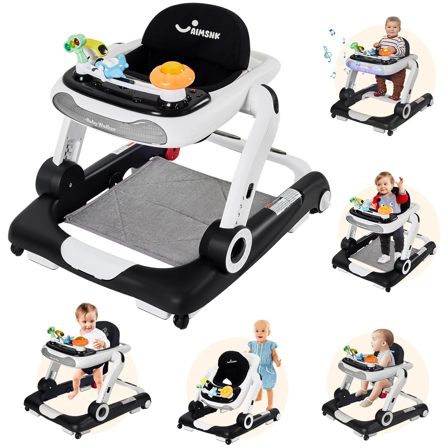 5 in 1 Baby Walker, Activity Baby Walker