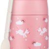 10oz Soup Thermo for Hot Food Kids Insulated Food Jar with Spoon Wide Mouth Stainless Steel Lunch Container Leak Proof Vacuum Food Box for School Travel Picnic Pink Unicorn