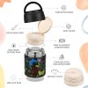 10oz Soup Thermo for Hot Food Kids insulated Food Jar Container with Spoon Width Mouth Stainless Steel Leak Proof Thermo Lunch Box for School Travel