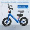 Toddler Balance Bike 12” No Pedal Training Bicycle for Kids 24 Months to 5 Years Tool-Free Adjustments Seat and Handlebar Best Gift for 2-5 Boys Girls