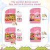 Game Lunch Box for Kids with Thermo 9oz Wide Mouth Stainless Food Jar and Insulated Lunch Bag Leakproof Lunch Box Set for Travel School