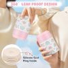 10oz Soup Thermo for Hot Food Kids Insulated Food Jar Container with Spoon Width Mouth Stainless Steel Leak Proof Thermo Lunch Box for School Travel