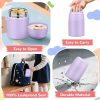 10oz Soup Thermo for Hot Food Kids Insulated Food Jar Container with Spoon Width Mouth Stainless Steel Leak Proof Thermo Lunch Box for School Travel