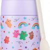 10oz Soup Thermo for Hot Food Kids Insulated Food Jar Container with Spoon Width Mouth Stainless Steel Leak Proof Thermo Lunch Box for School Travel
